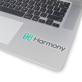 Harmony (ONE) Cryptocurrency Symbol Stickers