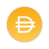 Maker Dai (DAI) Cryptocurrency Symbol Stickers