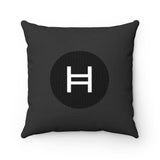 Hedera Hashgraph (HBAR) Cryptocurrency Symbol Pillow