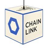 Chainlink Cube Lamp