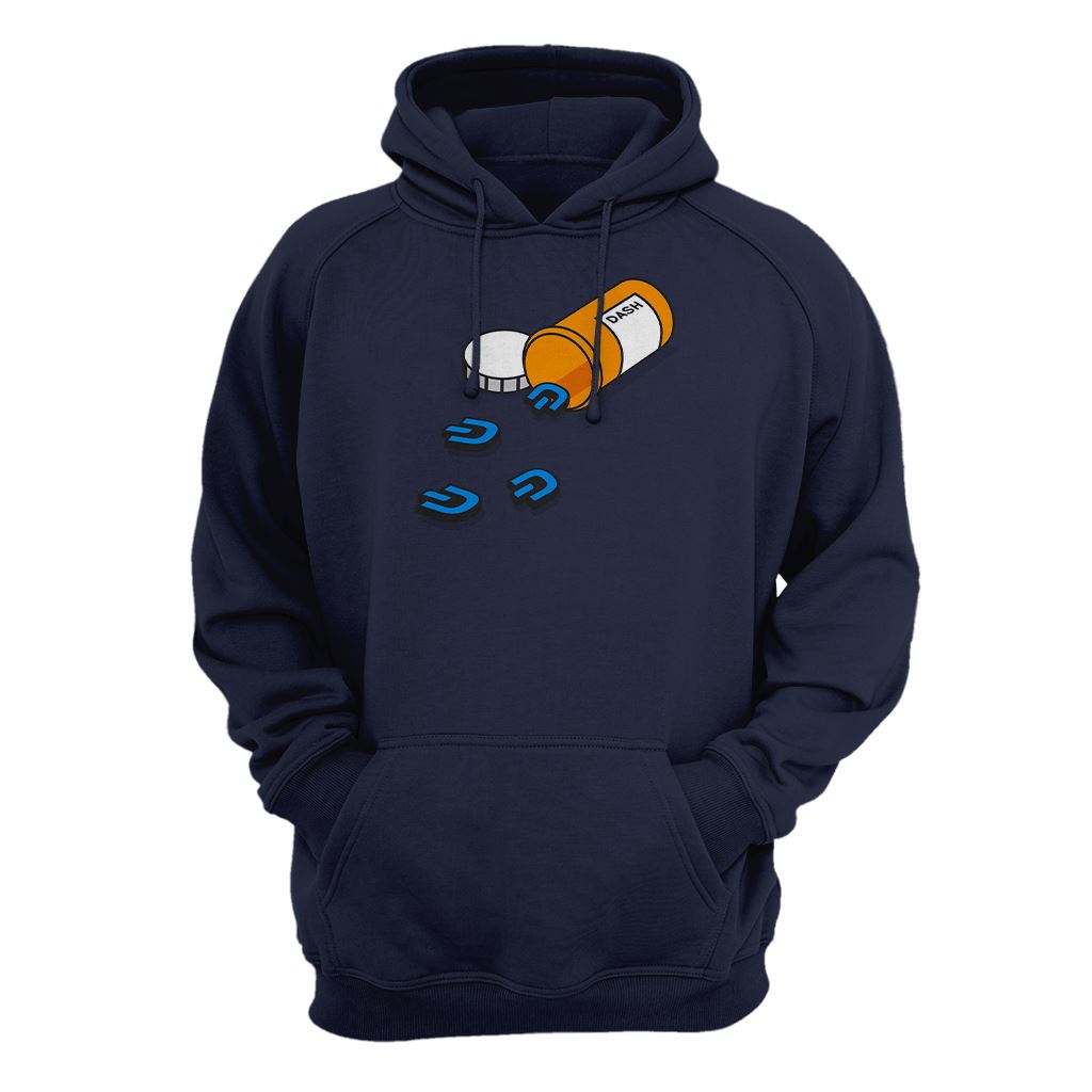 Addicted to Dash Cryptocurrency Hoodie