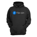 Filecoin (FIL) Cryptocurrency Symbol Hooded Sweatshirt