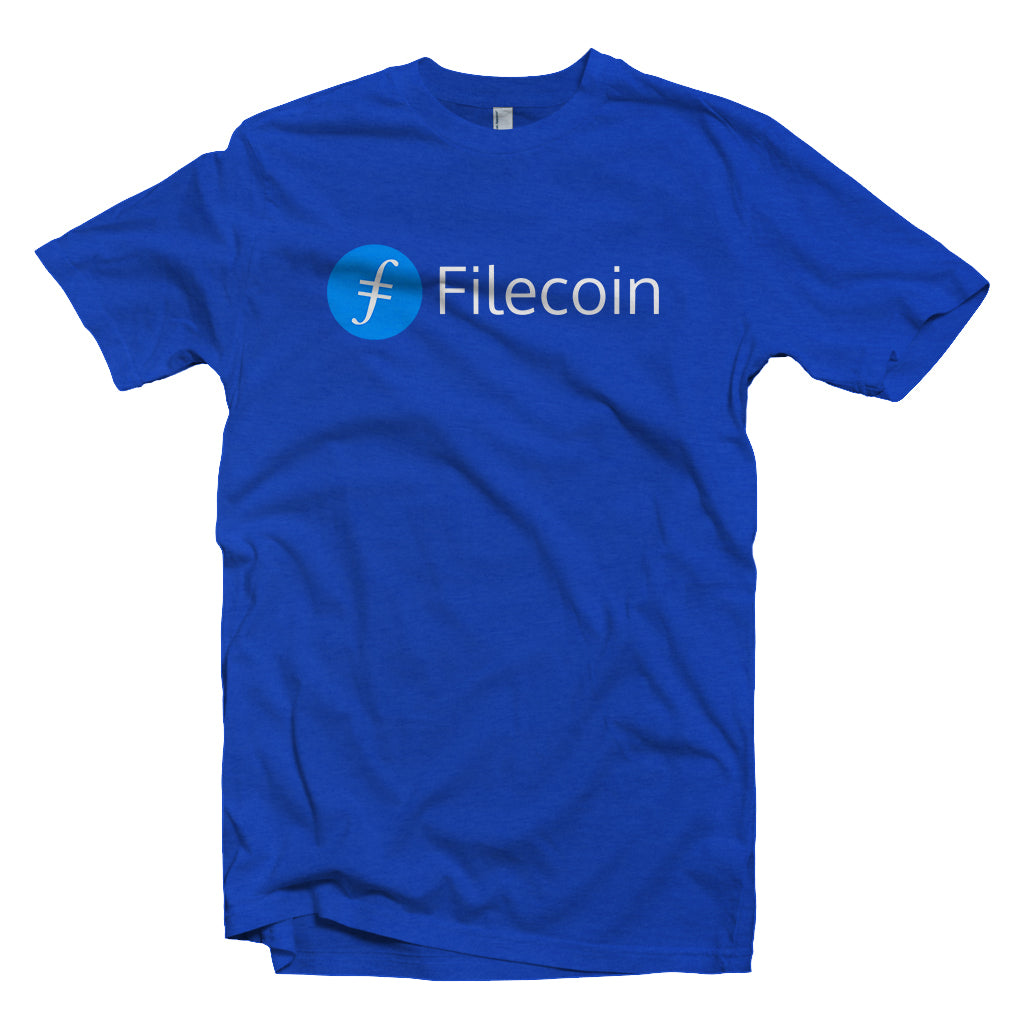 Filecoin (FIL) Cryptocurrency Symbol T-shirt – Crypto Wardrobe