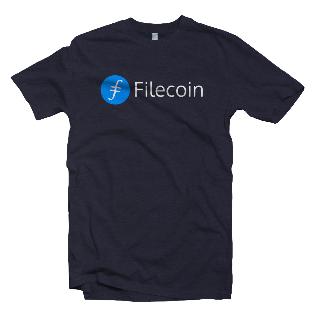 Filecoin (FIL) Cryptocurrency Symbol T-shirt