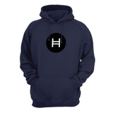 Hedera Hashgraph (HBAR) Cryptocurrency Symbol Hooded Sweatshirt