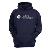 Hedera Hashgraph (HBAR) Cryptocurrency Symbol Hooded Sweatshirt