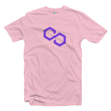 Polygon (MATIC) Cryptocurrency Symbol T-shirt