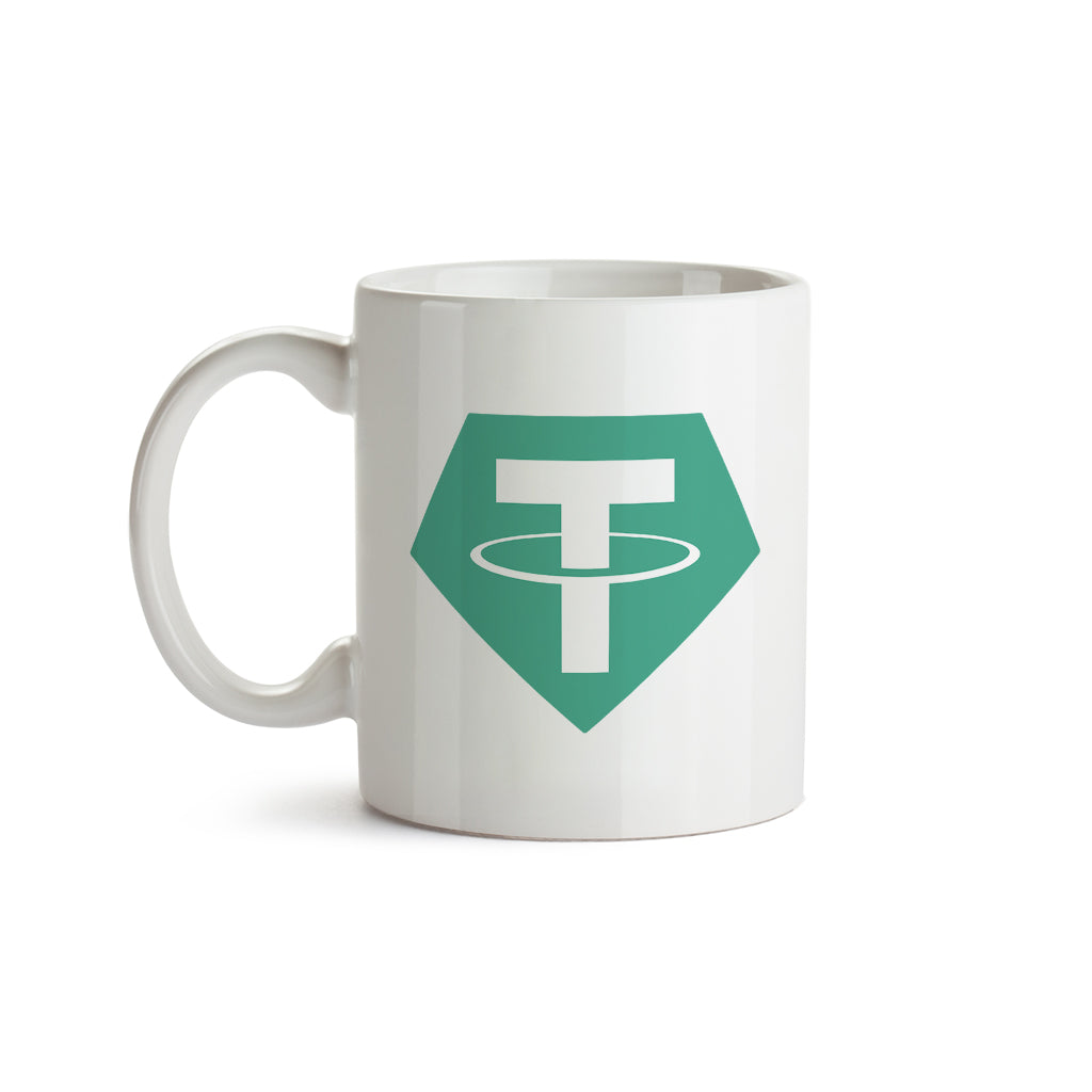 Tether (USDT) Cryptocurrency Symbol Mug