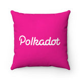 Polkadot (DOT) Cryptocurrency Symbol Pillow