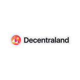 Decentraland (MANA) Cryptocurrency Symbol Kiss-Cut Stickers