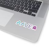 Aave (AAVE) Cryptocurrency Symbol Stickers