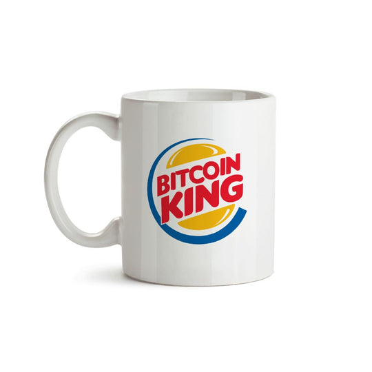 Bitcoin King Mug - Crypto Wardrobe Bitcoin Ethereum Crypto Clothing Merchandise Gear T-shirt hoodie