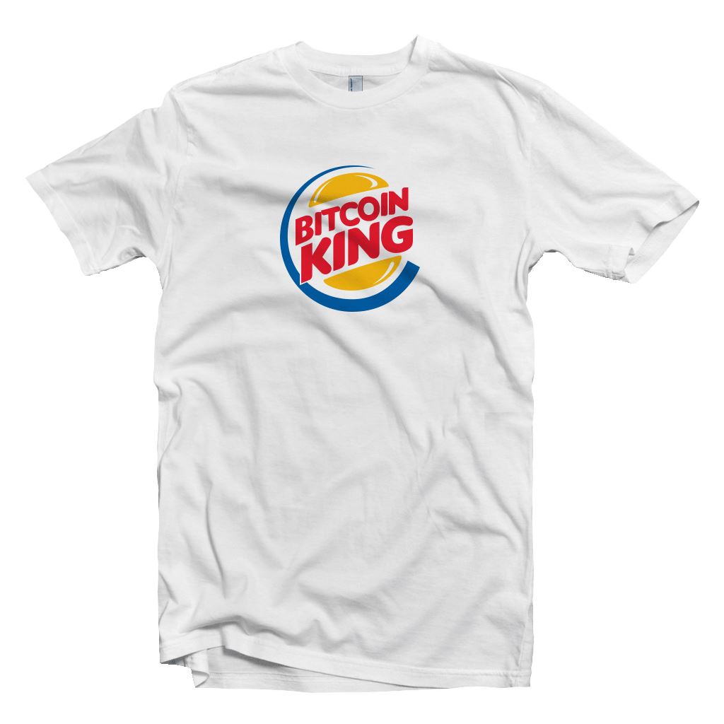 Bitcoin King T-Shirt2 - Crypto Wardrobe Bitcoin Ethereum Crypto Clothing Merchandise Gear T-shirt hoodie