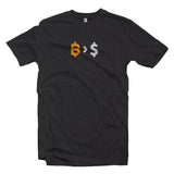 Bitcoin Over Fiat T-Shirt2 - Crypto Wardrobe Bitcoin Ethereum Crypto Clothing Merchandise Gear T-shirt hoodie