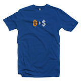 Bitcoin Over Fiat T-Shirt2 - Crypto Wardrobe Bitcoin Ethereum Crypto Clothing Merchandise Gear T-shirt hoodie