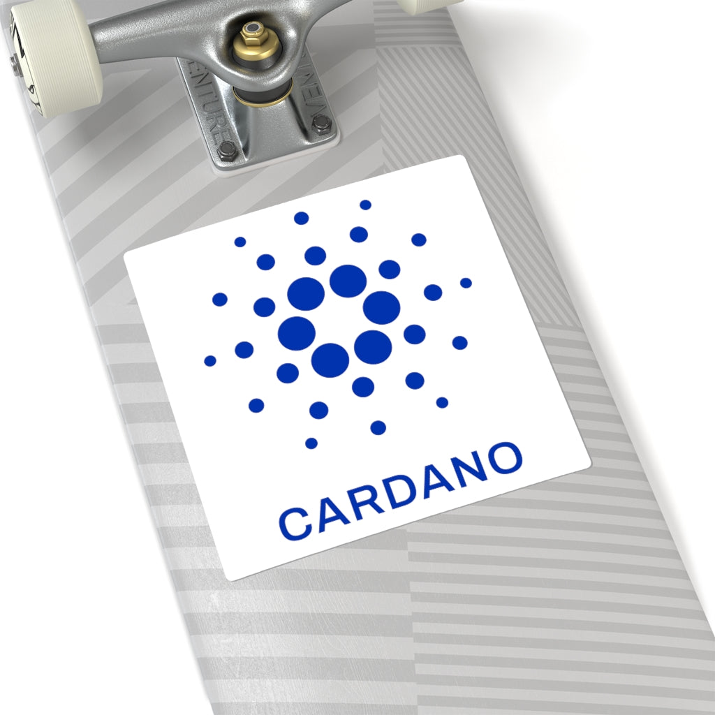 Cardano (ADA) Cryptocurrency Symbol Stickers