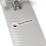SushiSwap (SUSHI) Cryptocurrency Symbol Stickers