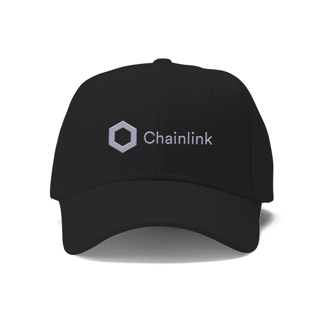 Chainlink LINK Cryptocurrency Logo Hat