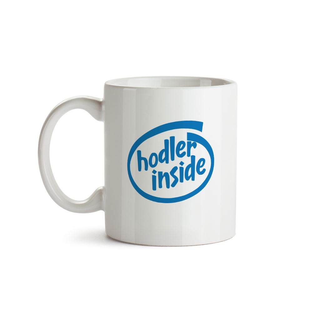 Hodler Inside Mug - Crypto Wardrobe Bitcoin Ethereum Crypto Clothing Merchandise Gear T-shirt hoodie