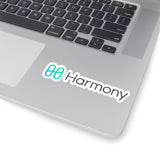 Harmony (ONE) Cryptocurrency Symbol Stickers