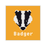 Badger DAO Cryptocurrency Logo Stickers