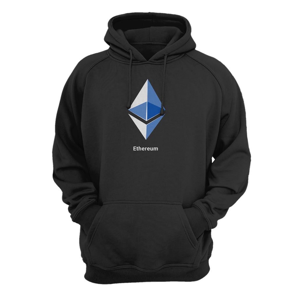 Blue Ethereum Logo Crypto Hoodie