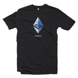 Blue Ethereum Logo Crypto T-shirt