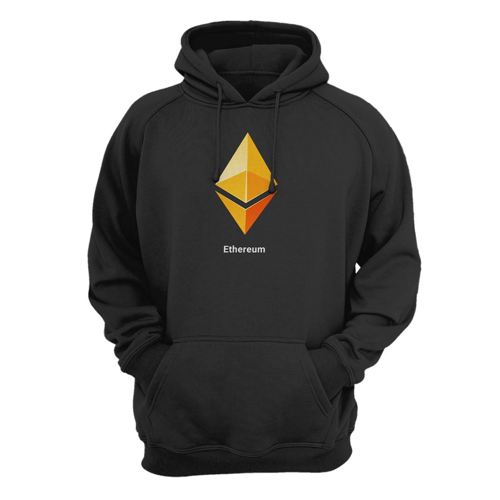 Yellow Ethereum Logo Crypto Hoodie