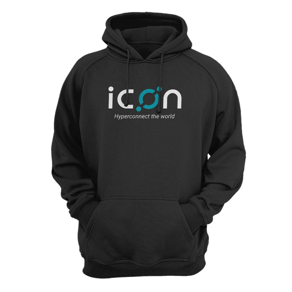Icon Logo Hoodie Hoodie - Crypto Wardrobe Bitcoin Ethereum Crypto Clothing Merchandise Gear T-shirt hoodie