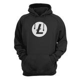 Litecoin LTC Cryptocurrency Symbol Hoodie