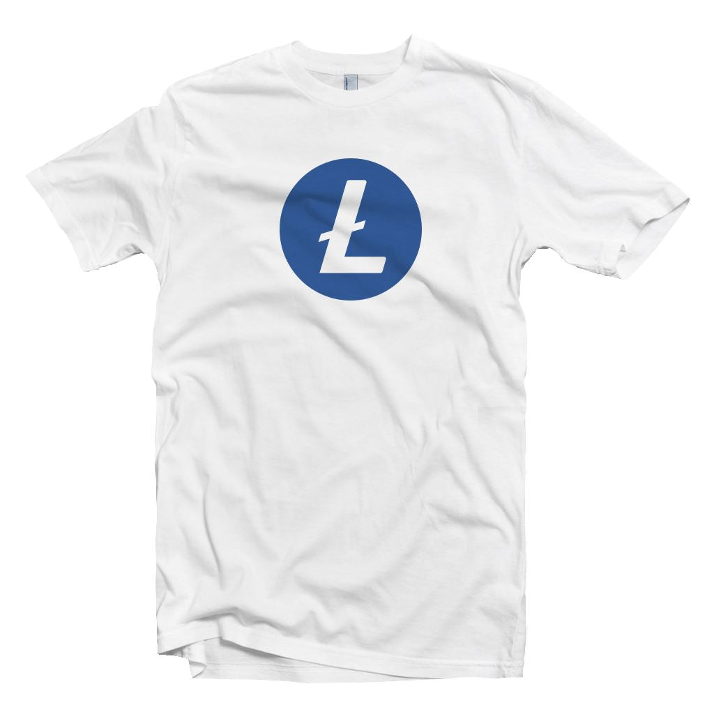 Litecoin Logo Cryptocurrency T-Shirt Litecoin Logo Cryptocurrency T-Shirt