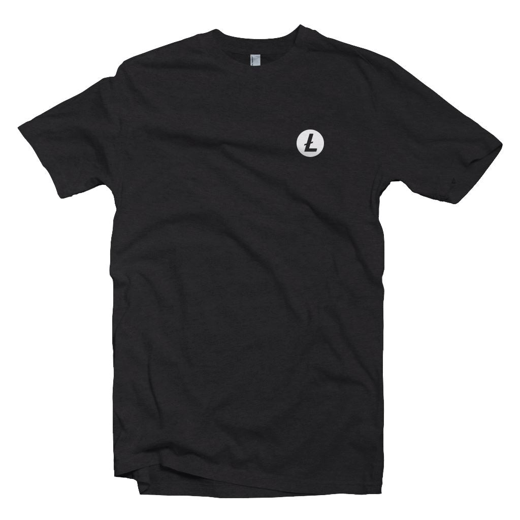 Litecoin Logo Cryptocurrency T-Shirt Litecoin Logo Cryptocurrency T-Shirt