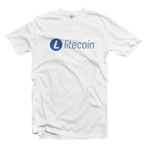 New Litecoin LTC Crypto Logo T-shirt