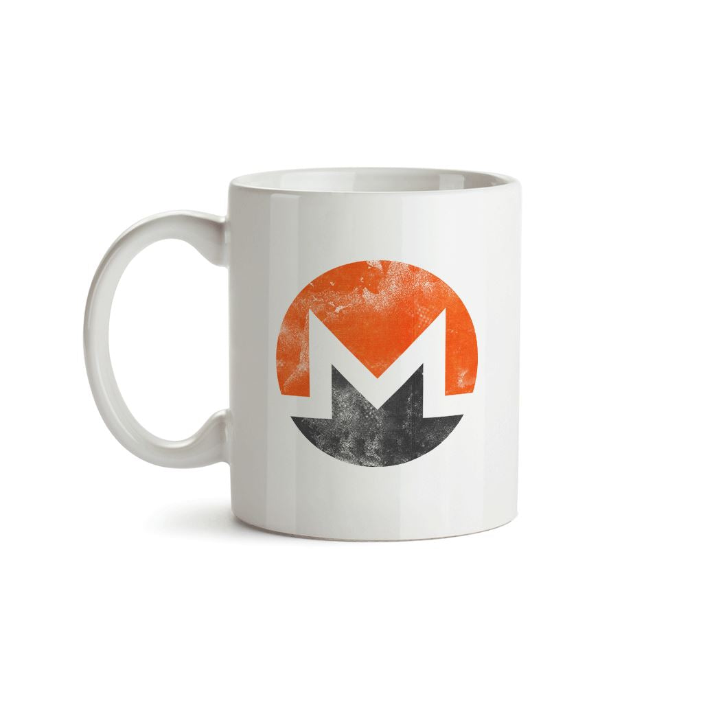 Monero XMR Crypto Aged Symbol Mug