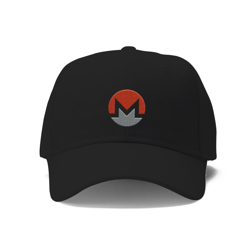 Monero XMR Crypto Aged Symbol Hat