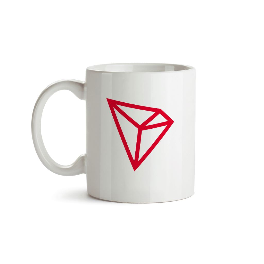 Tron TRX Cryptocurrency Symbol Mug